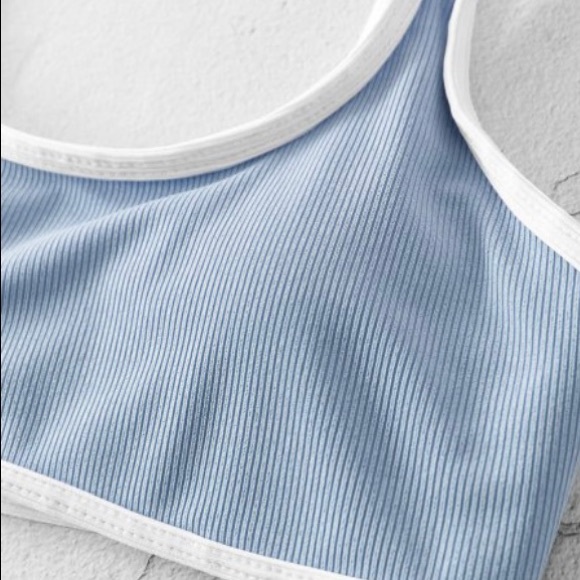 💚3/$20💚 Light Blue Zaful Bikini Top - Picture 4 of 6